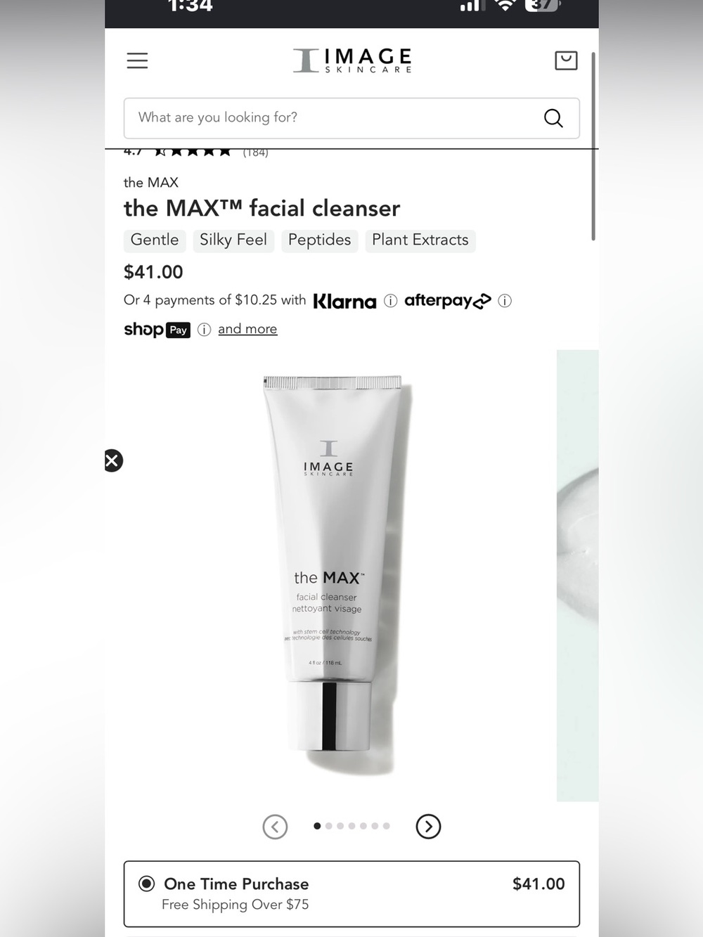 IMAGE Skincare the MAX Facial Cleanser — Silver